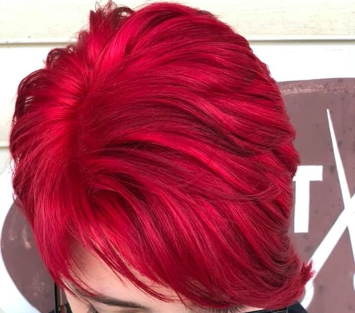 bright red hair pink raspberry e1696664658712